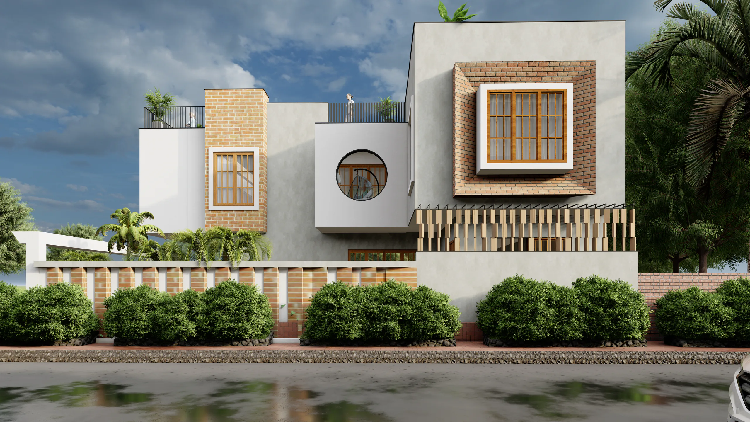 Technical architectural drawing or photography