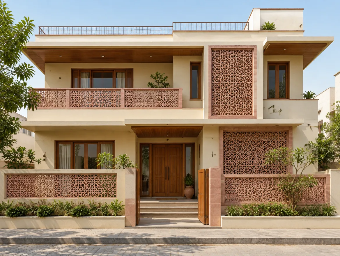 The Courtyard House exterior